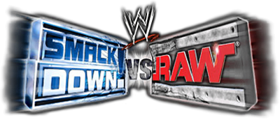 WWE Smackdown vs. Raw logo for Playstation 2